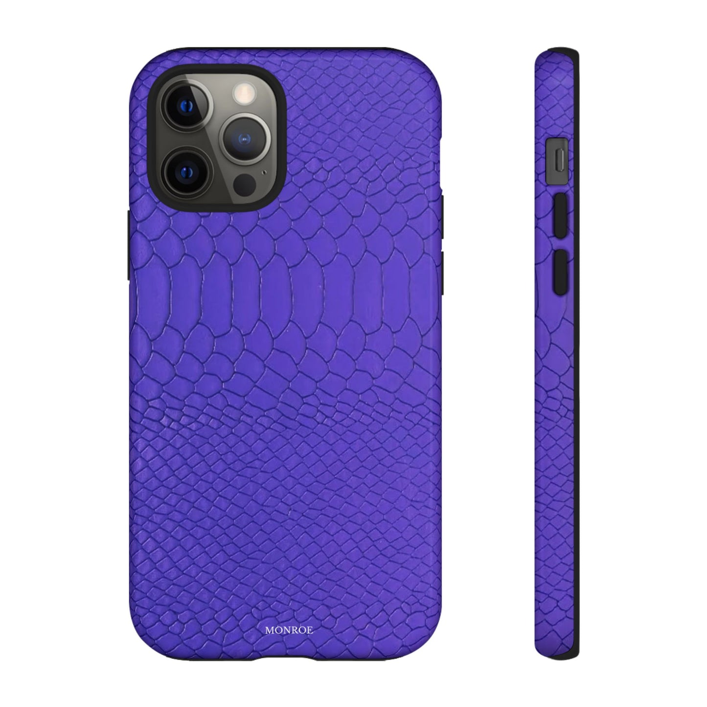 Dark Purple Snake Tough Case
