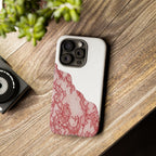 Red Lace Phone Case