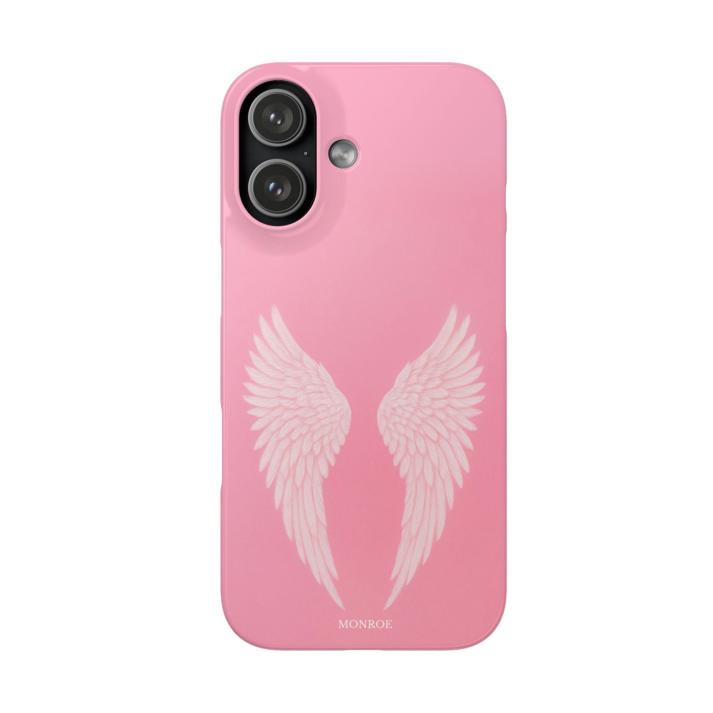 Pink Angel Wings Case