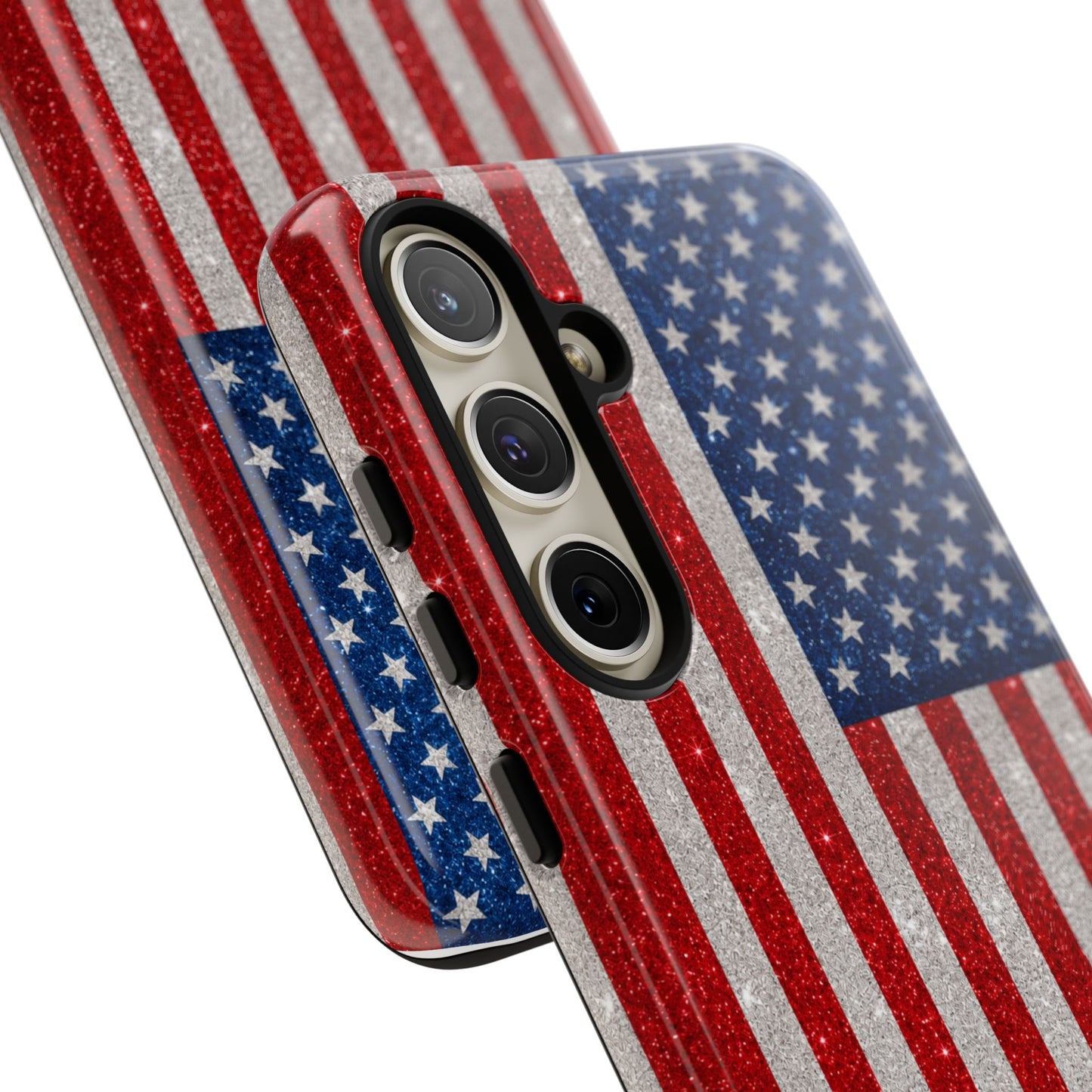 America Glitter Tough Case