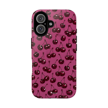 Burgundy Cherries Tough Case