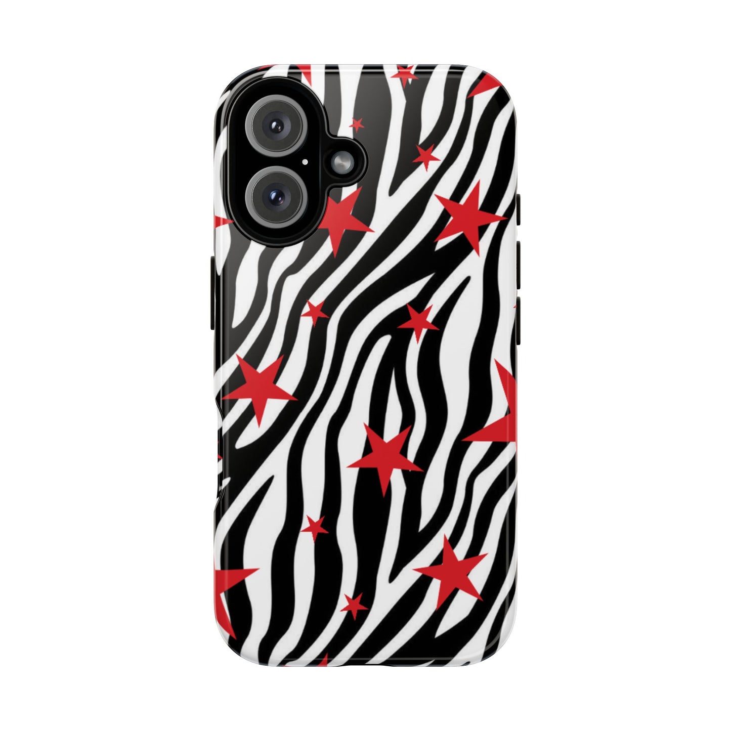 Zebra Red Stripes Tough Case