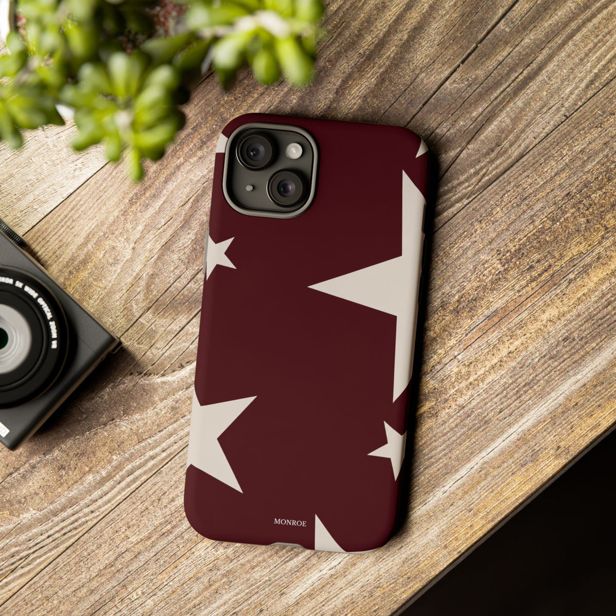 Burgundy Stars Tough Case