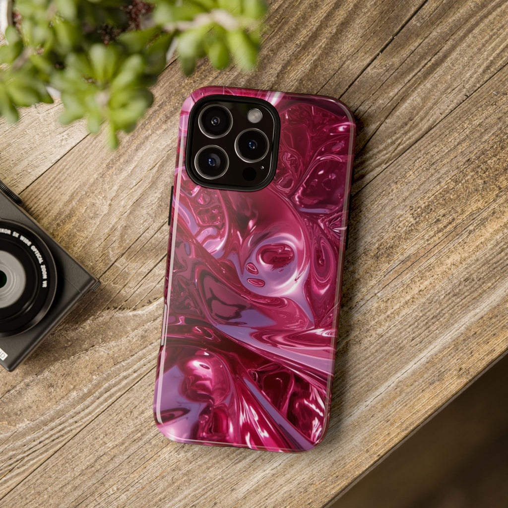 Metallic Pink Phone Case