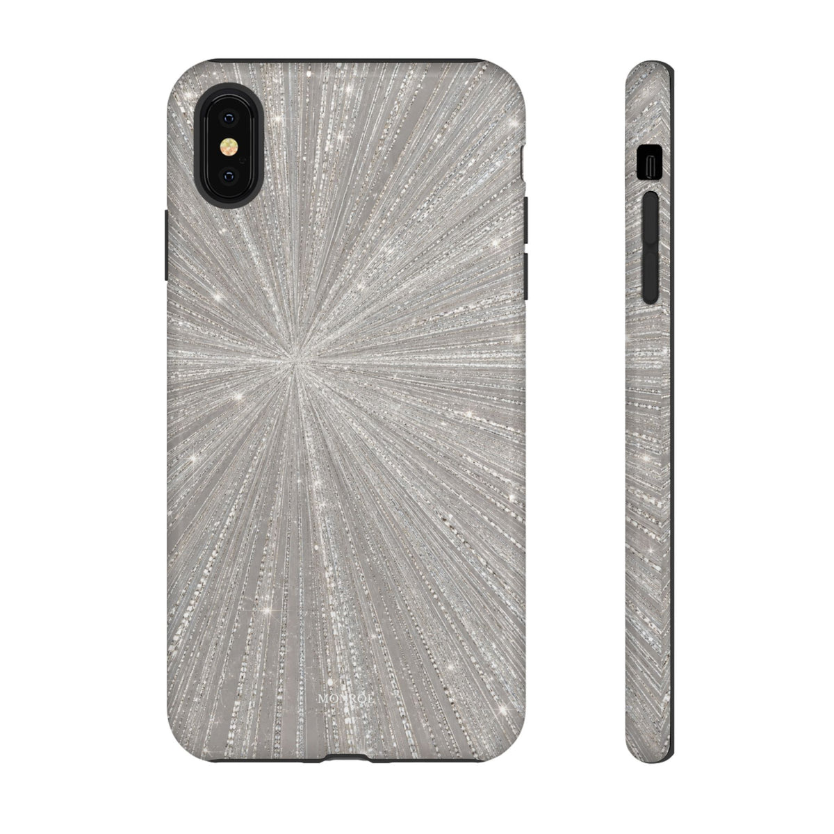Sparkling Silver Burst Tough Case