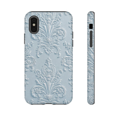 Blue Vintage Pattern Tough Case