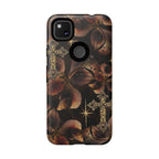 Floral Cross Pattern Tough Case