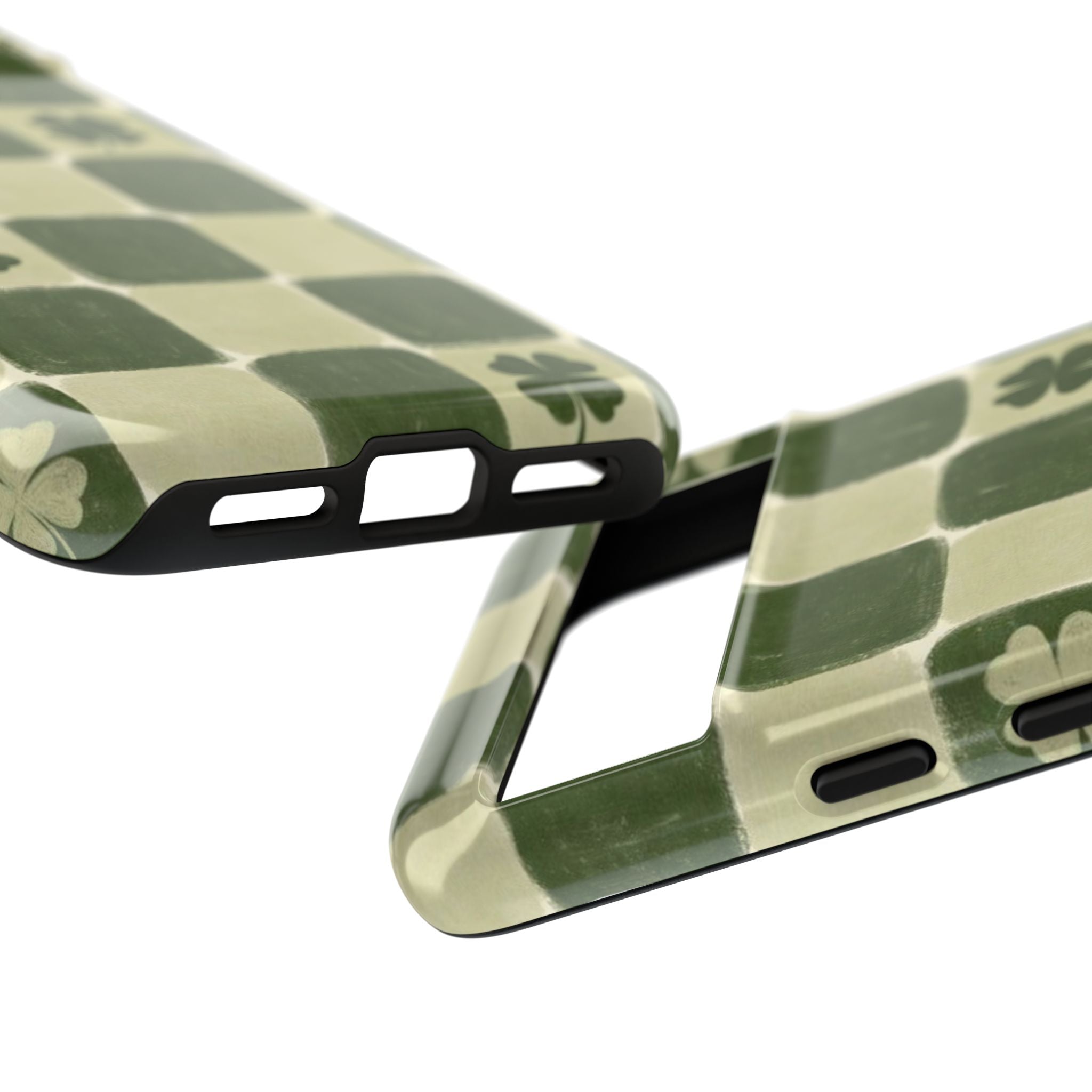 Clover Checker Tough Phone Case