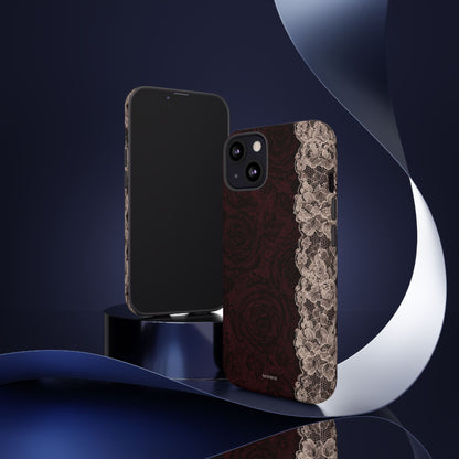 Burgundy Rose Tough Case