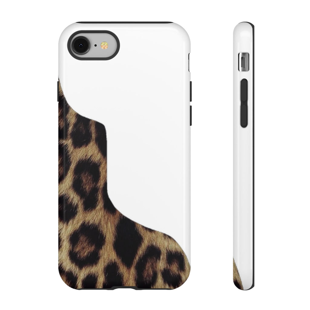 Half Cheetah Print Phone Case