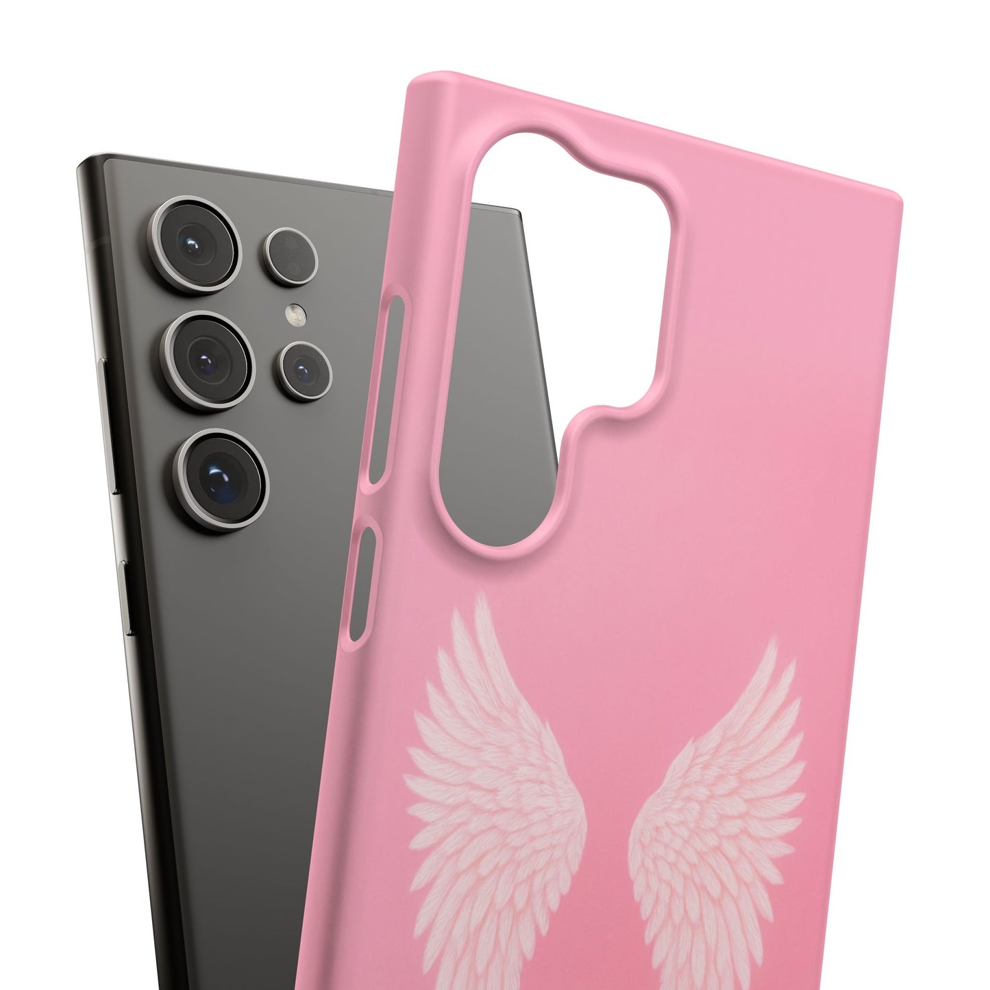 Pink Angel Wings Case