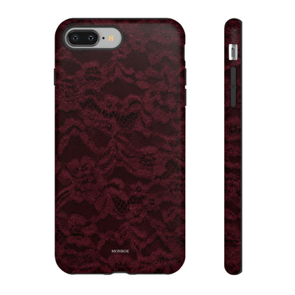 Burgundy Lace Tough Case