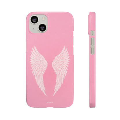 Pink Angel Wings Case