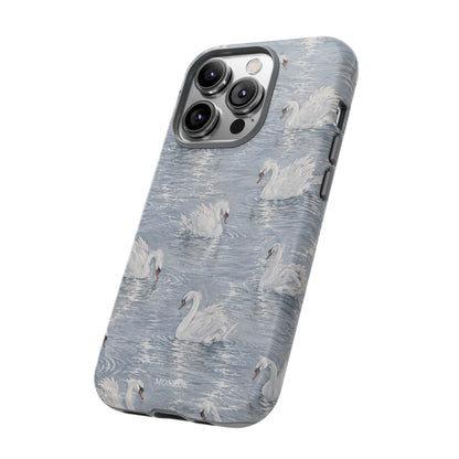 Swan Pattern Tough Case