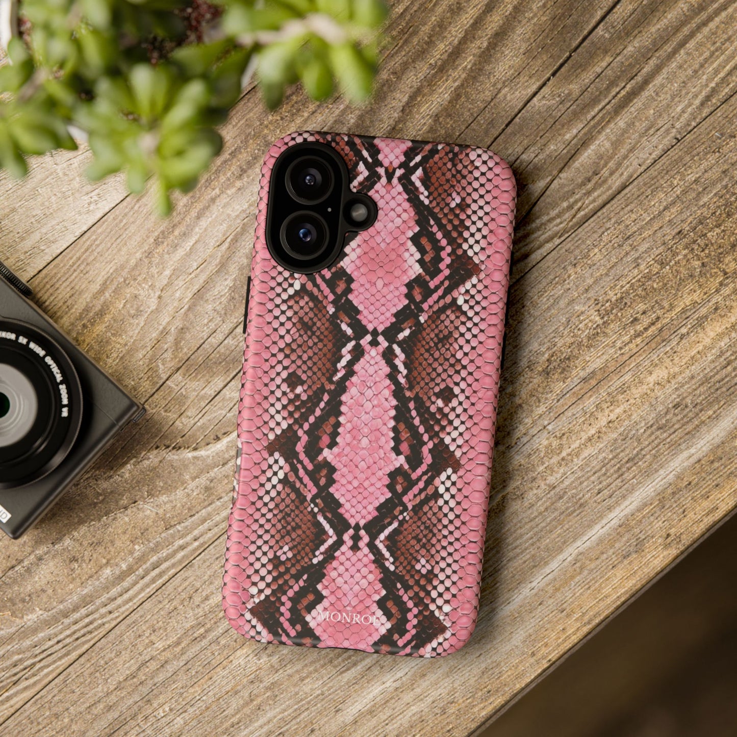 Pink Snake Tough Case