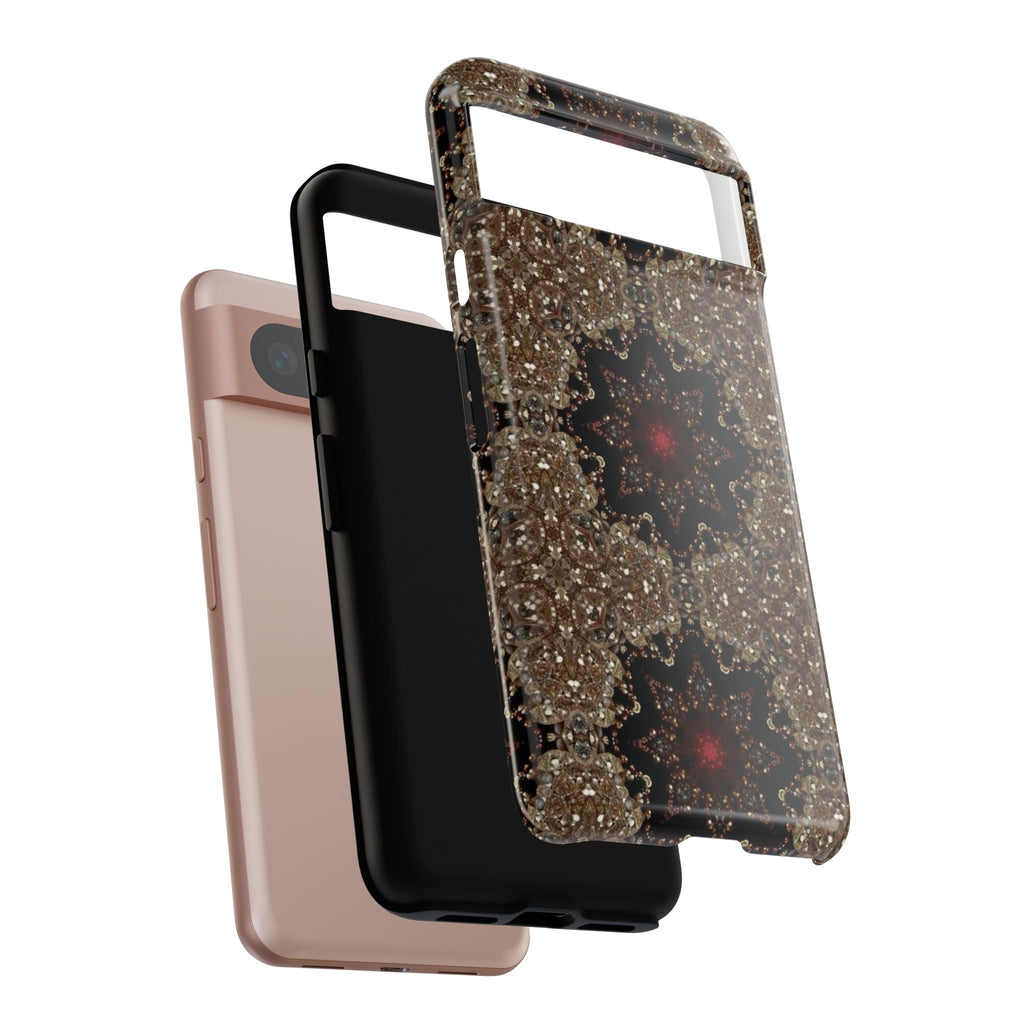 Brown Mandala Tough Protective Case