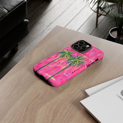 Pink Tropical Tough Case
