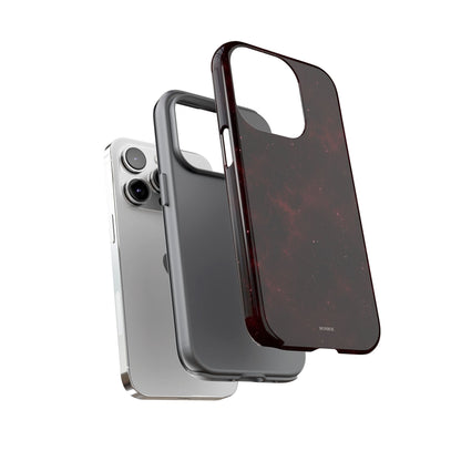 Burgundy Galaxy Tough Case