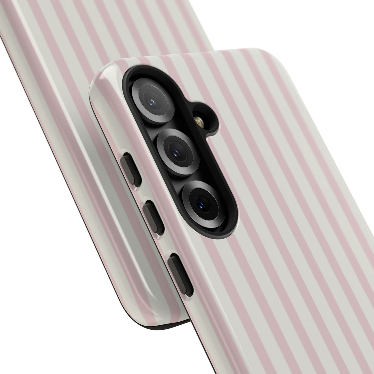 Light Pink Stripe Tough Phone Case