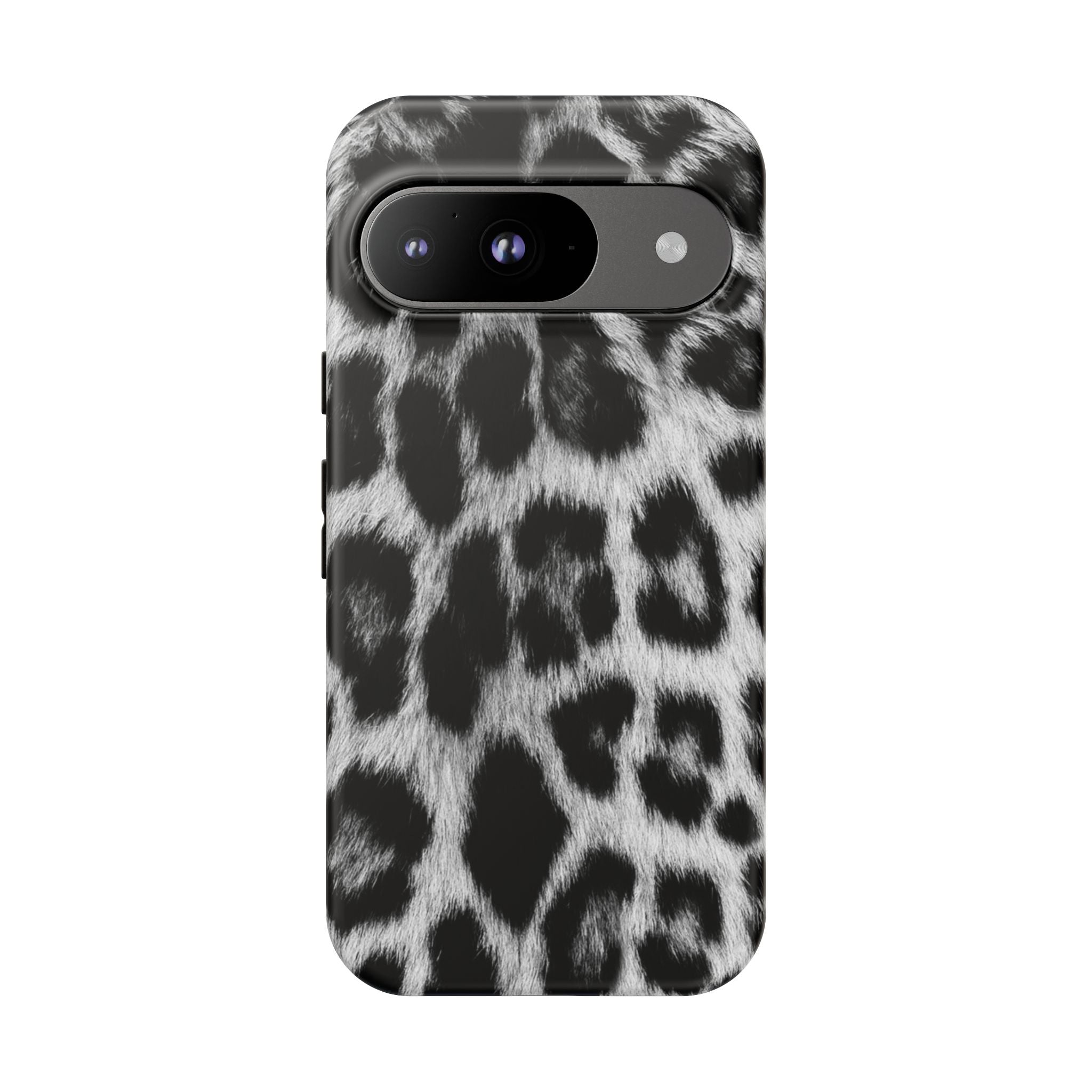 B&W Leopard Phone Case