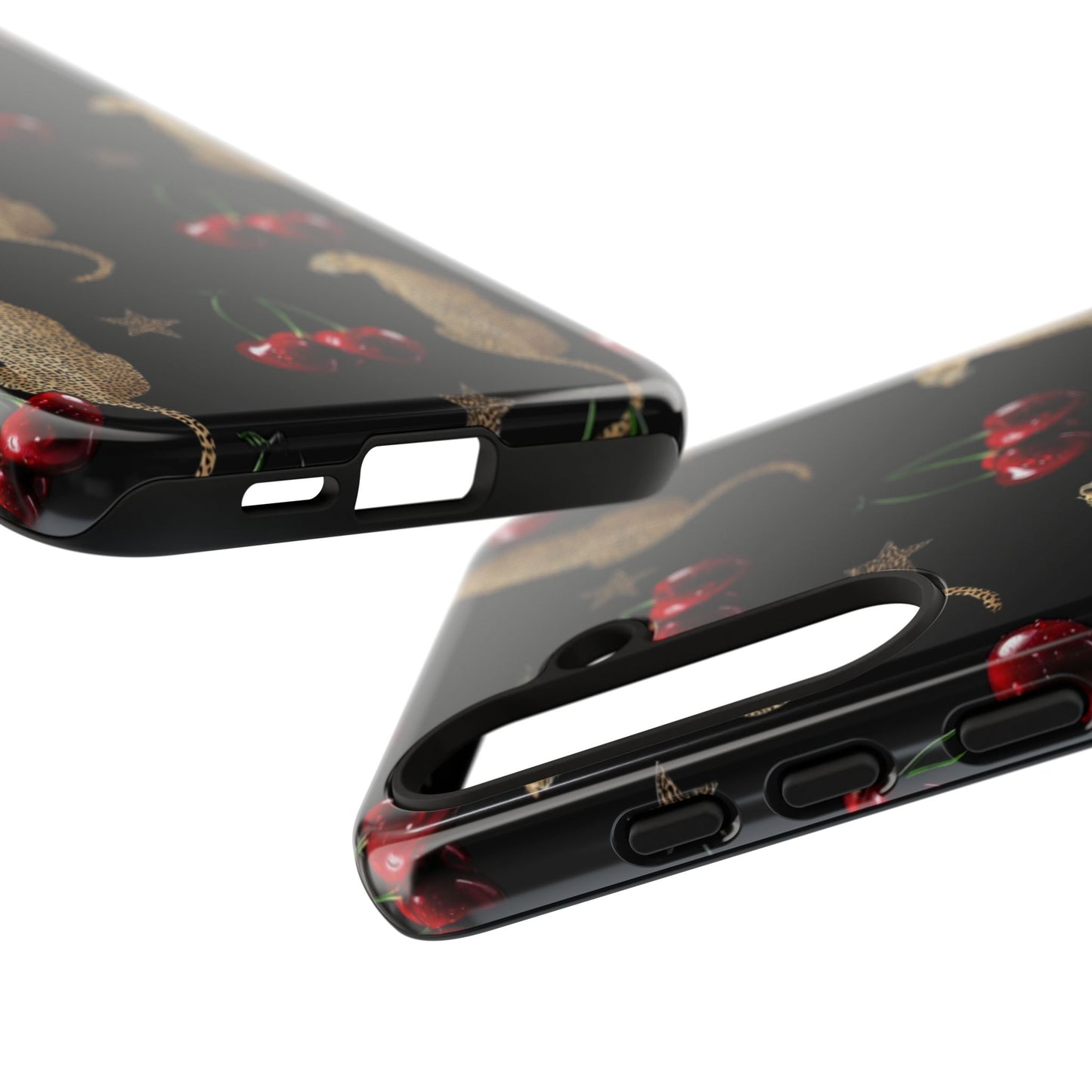 Leopard & Cherry Tough Case
