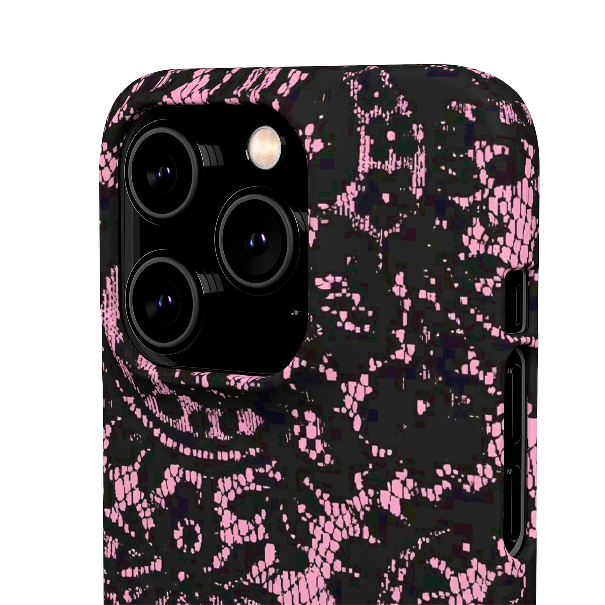Pink Lace Pattern Case