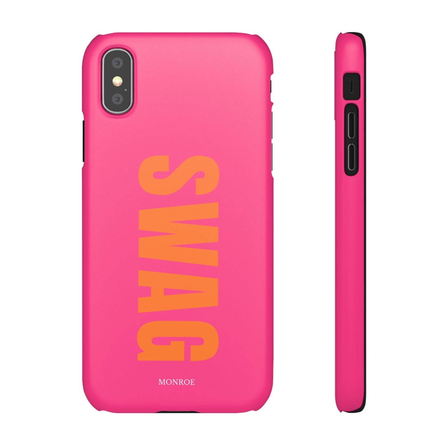 Bold Pink "SWAG" Case