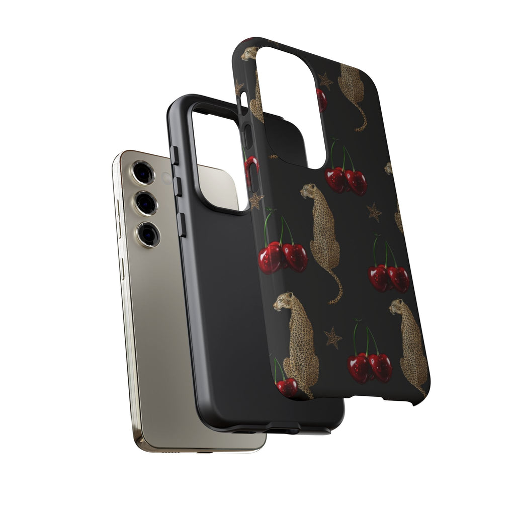 Leopards & Cherries Phone Case