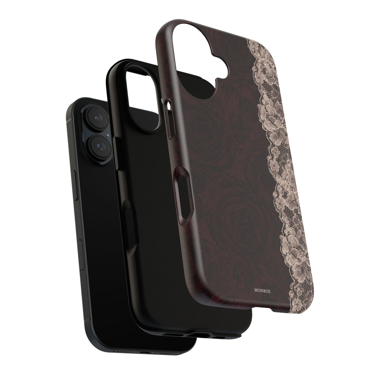 Burgundy Rose Tough Case