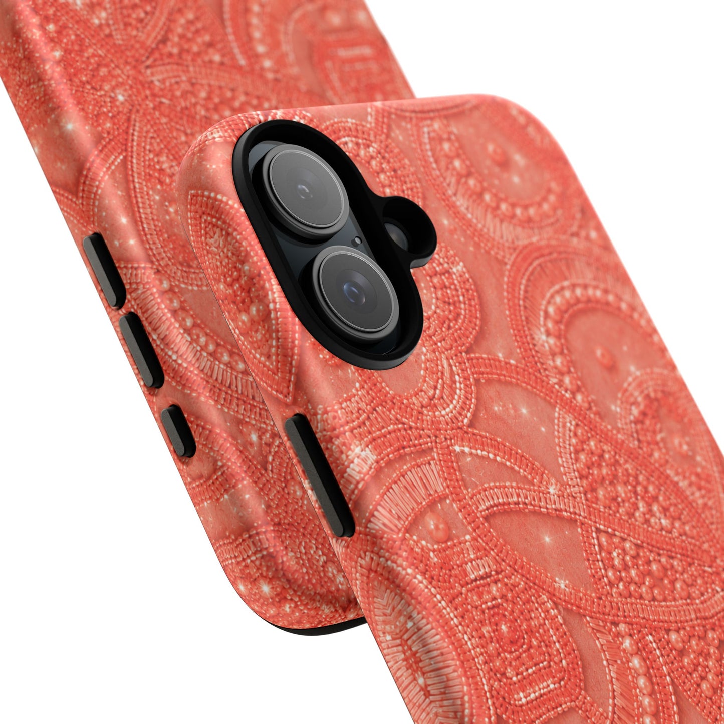 Coral Lace Tough Case
