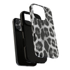 B&W Leopard Phone Case