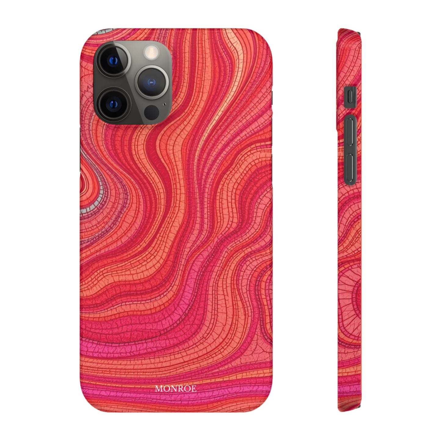 Retro Wavy Red Case