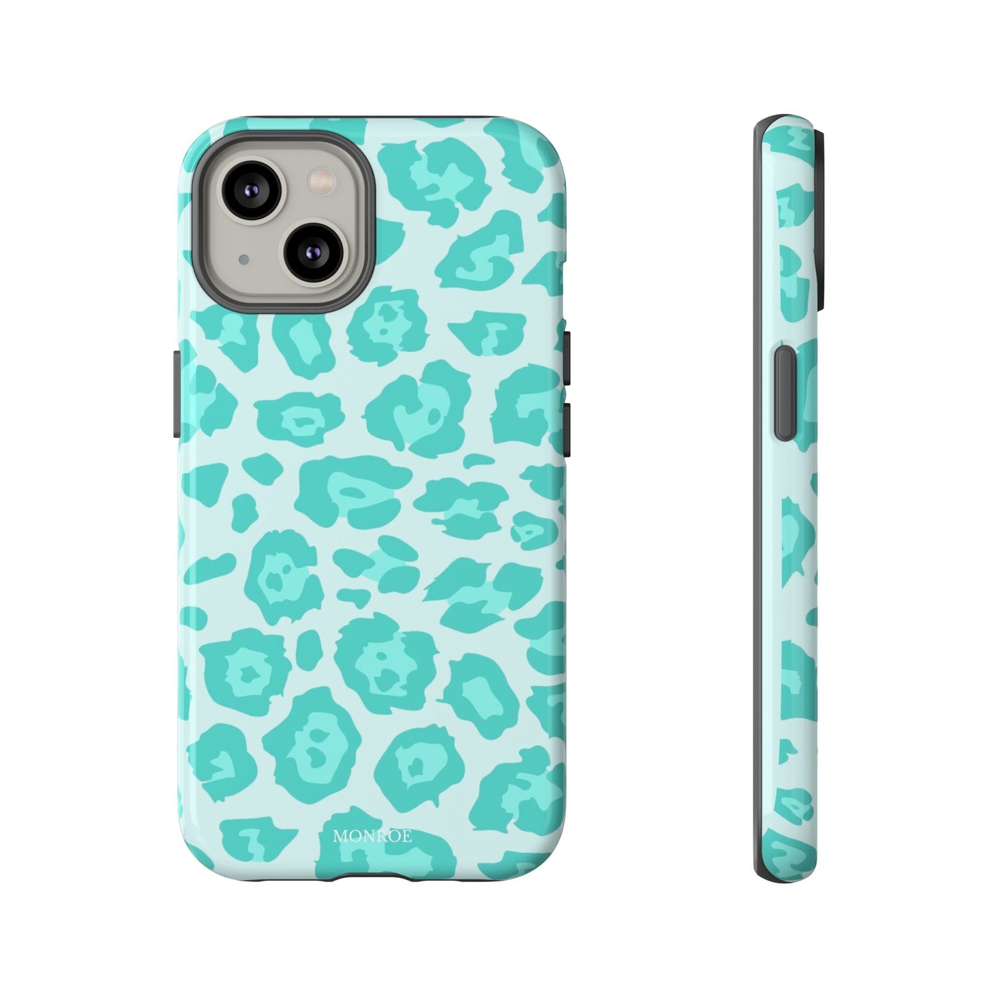 Teal Leopard Tough Case