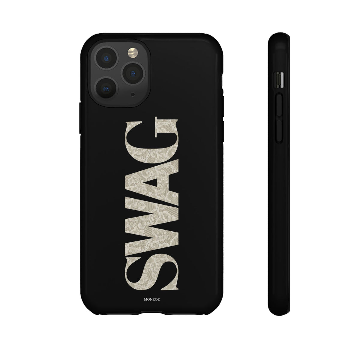 Lace Swag Black Tough Case
