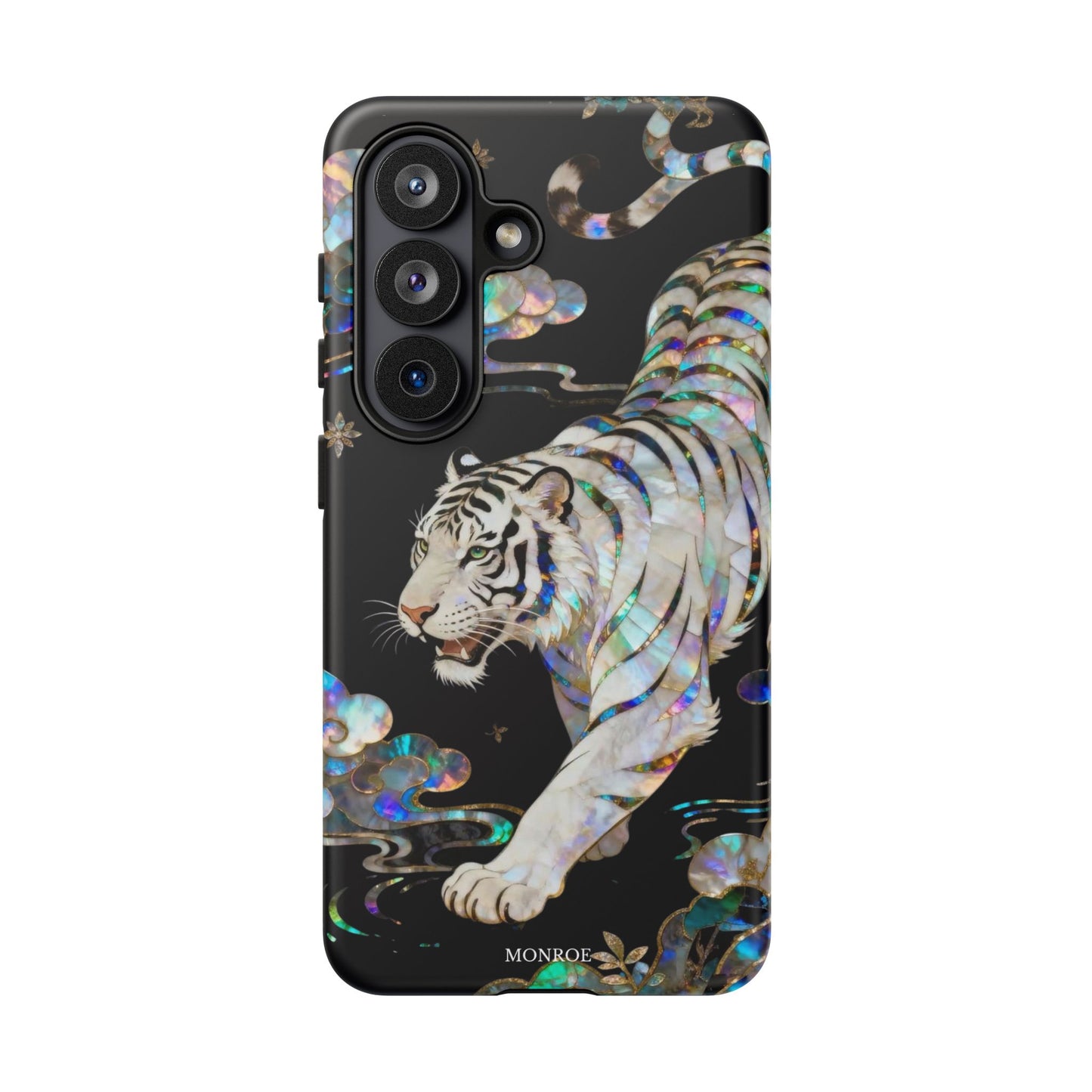 Iridescent White Tiger Tough Case
