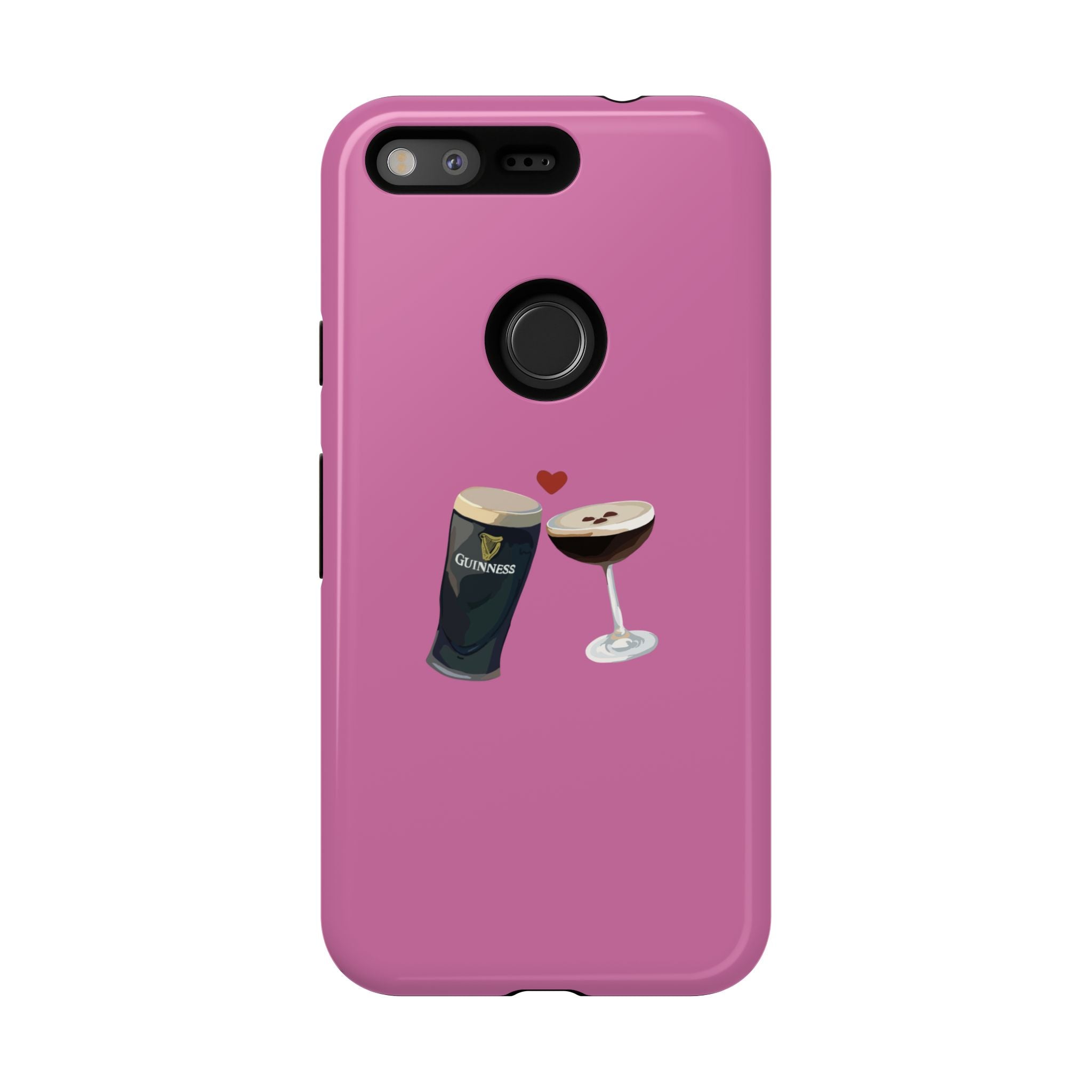 Pint & Wine Glass (Pink) Tough Case
