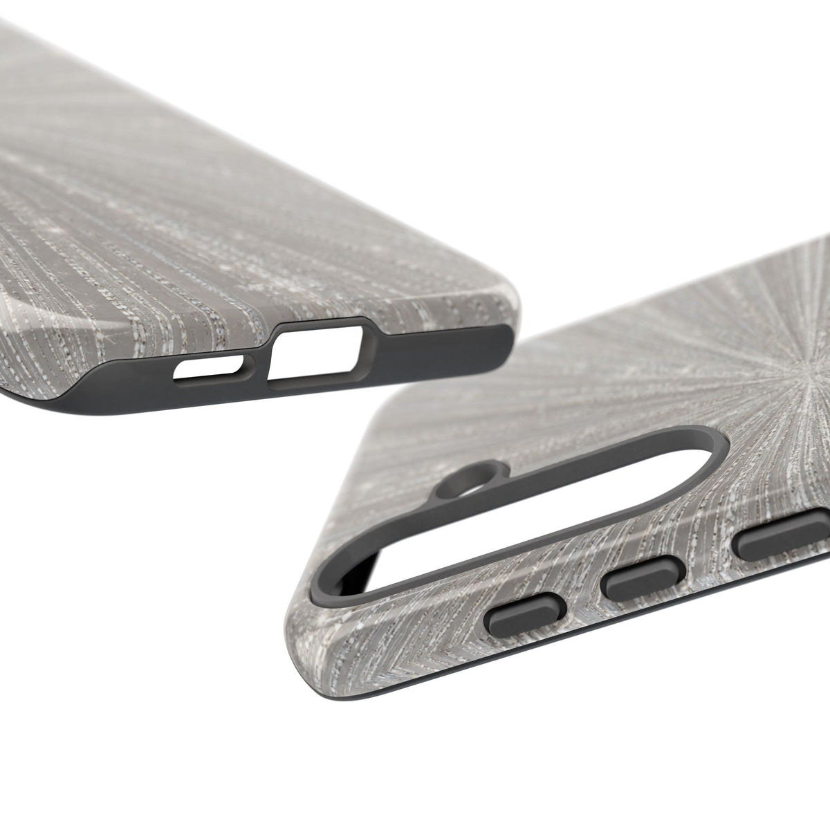 Sparkling Silver Burst Tough Case