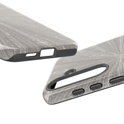 Sparkling Silver Burst Tough Case