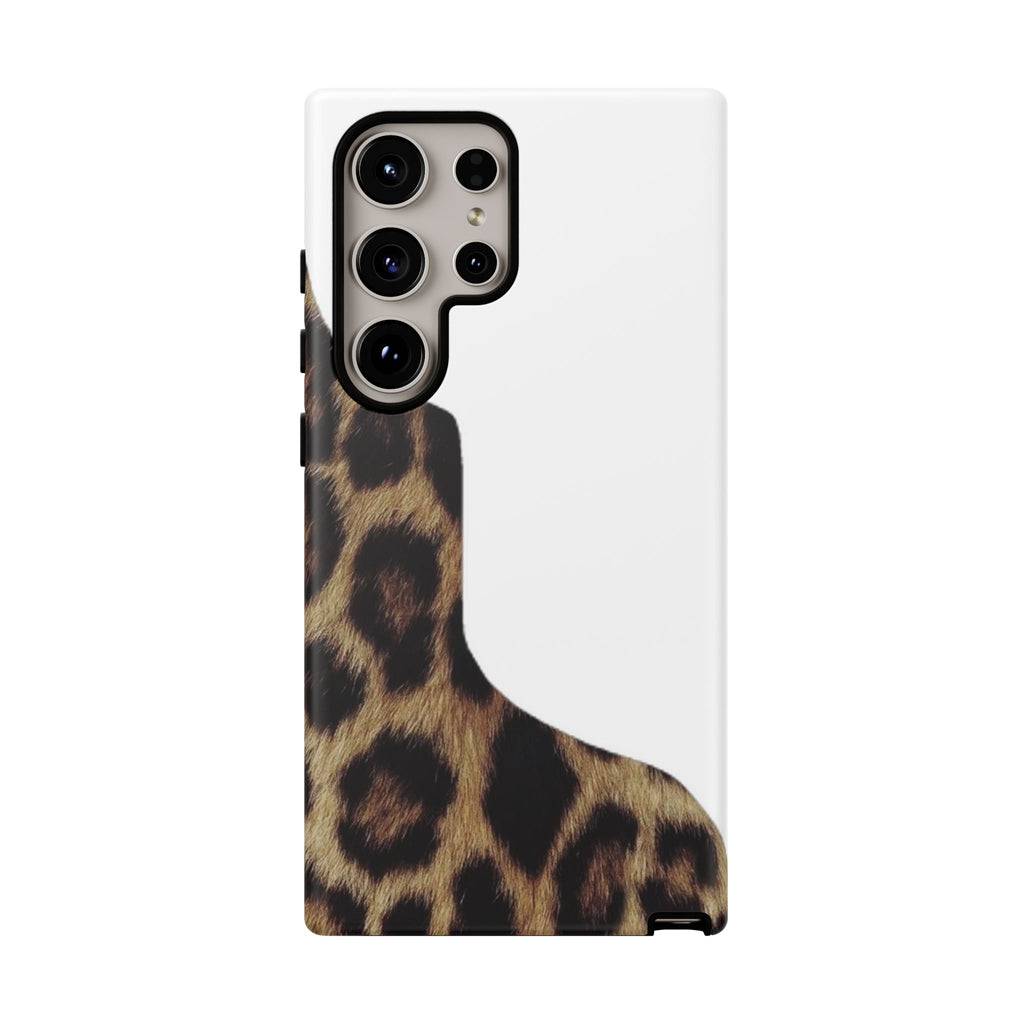 Half Cheetah Print Phone Case