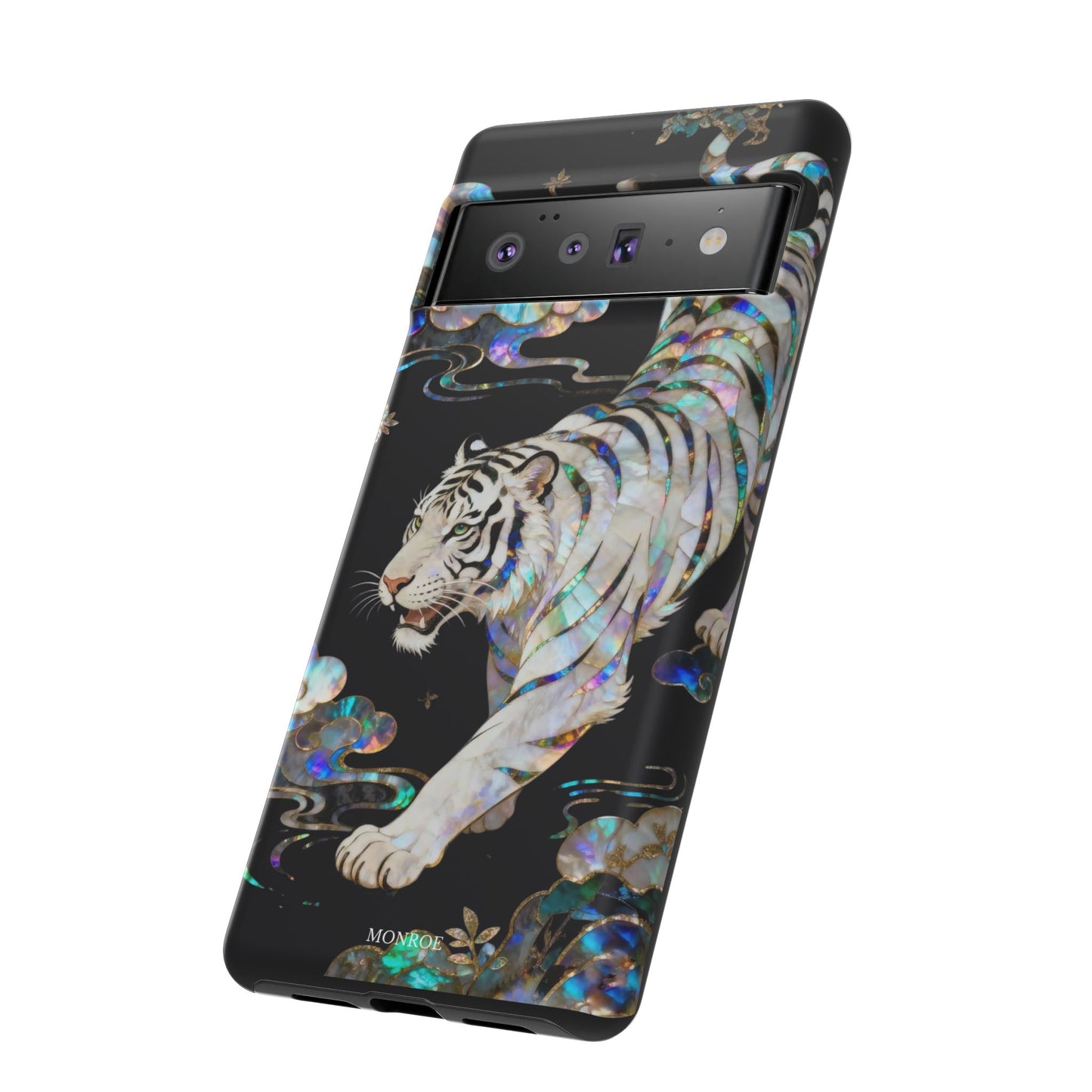 Iridescent White Tiger Tough Case