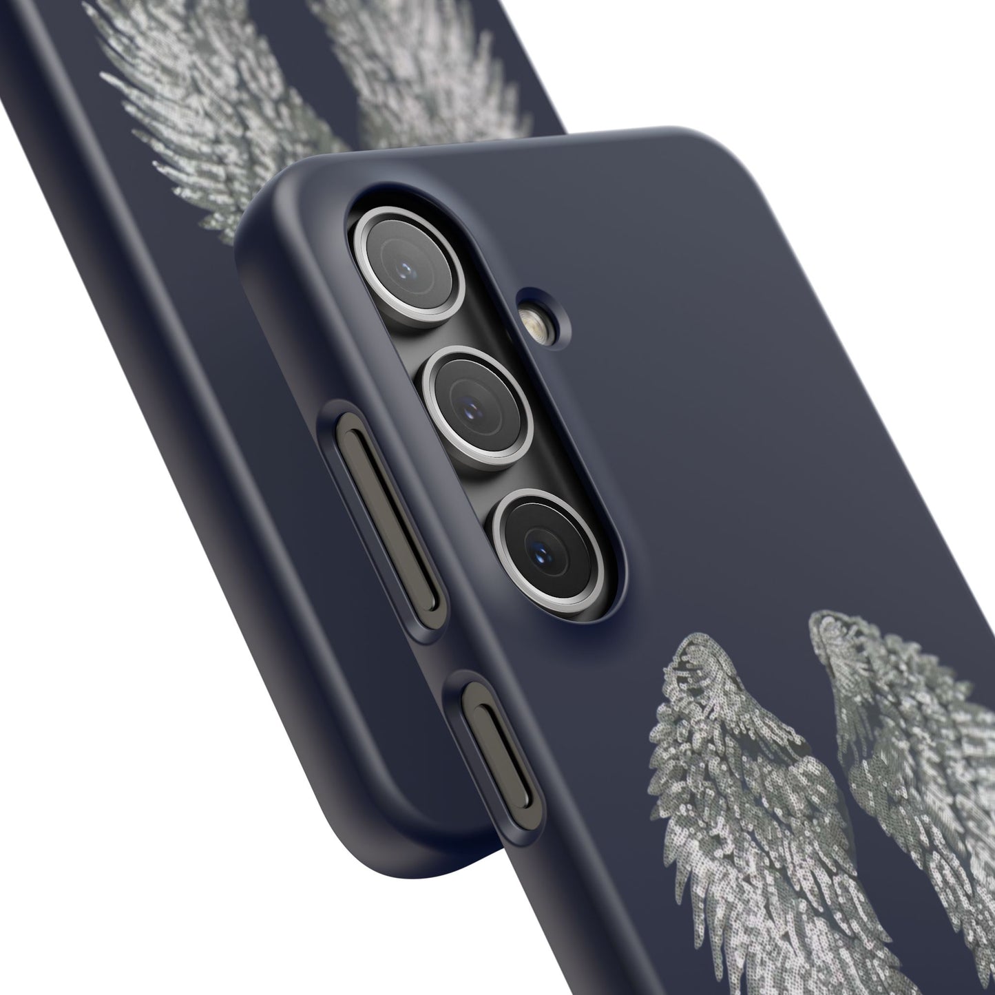 Navy Angel Wings Case