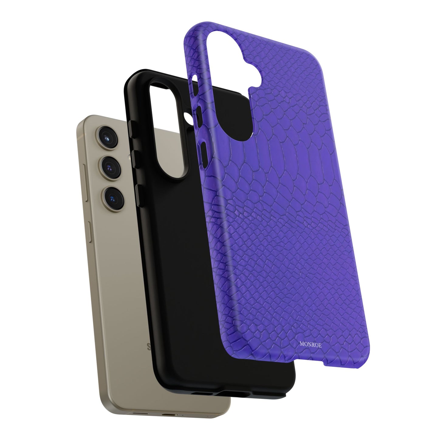 Dark Purple Snake Tough Case