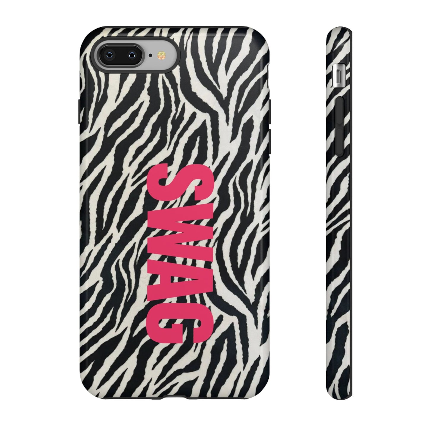 Zebra Print  "SWAG" Tough Case