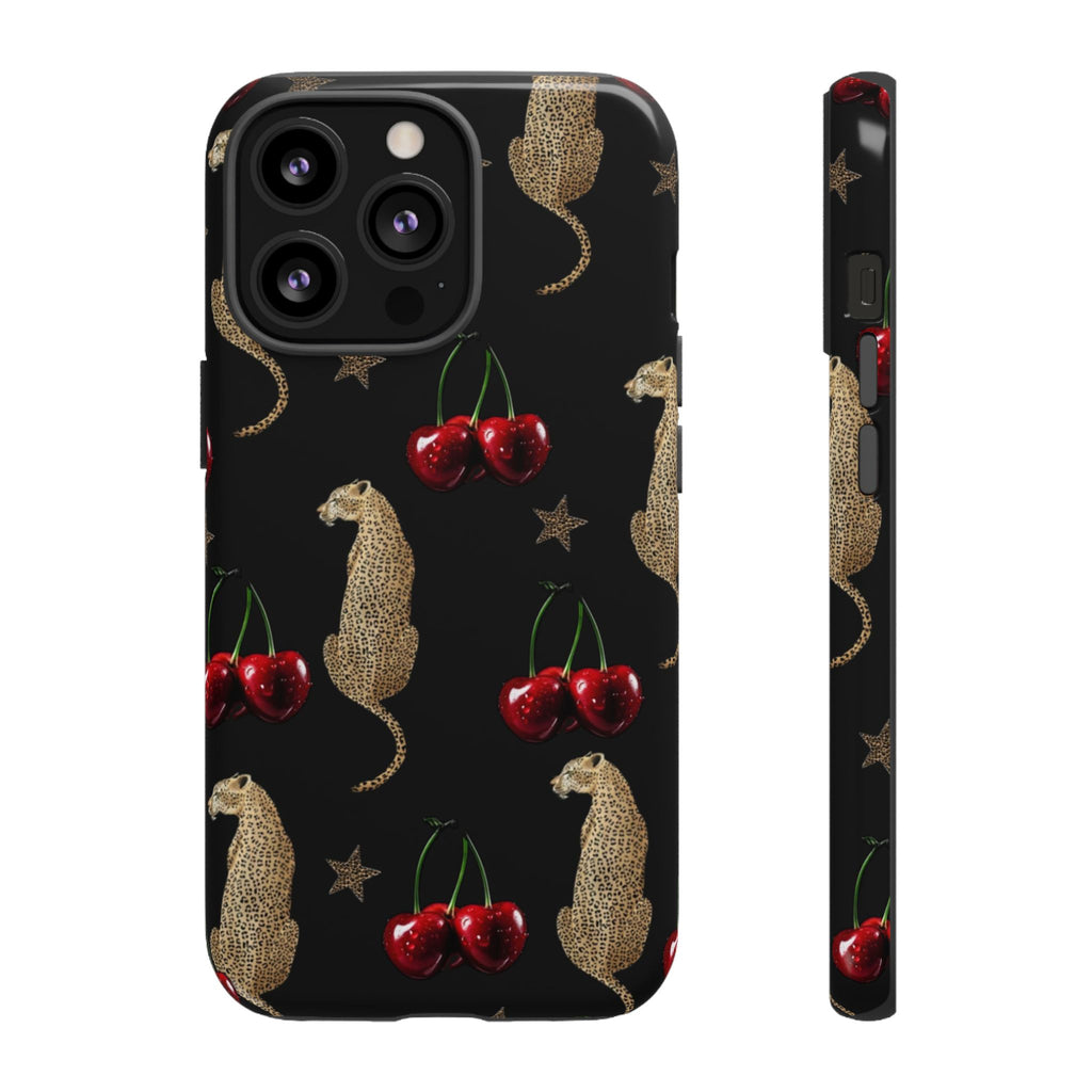 Leopards & Cherries Phone Case