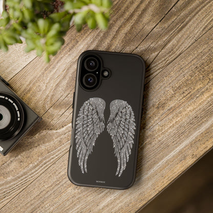 Silver Angel Wings Tough Case
