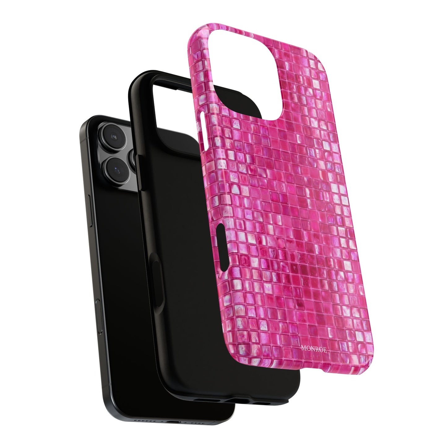 Hot Pink Mosaic Tough Case
