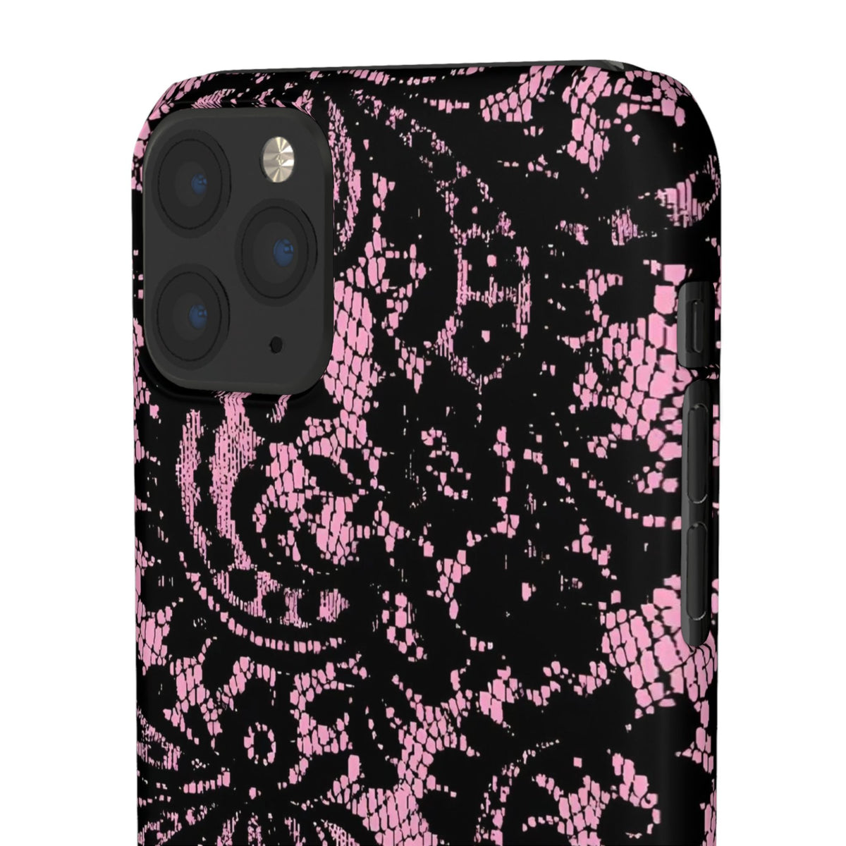 Pink Lace Pattern Case