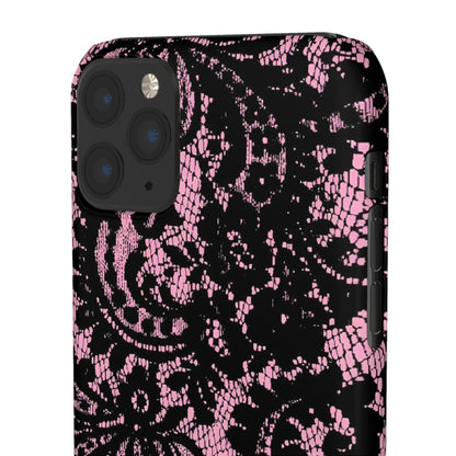 Pink Lace Pattern Case