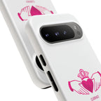 Pink Irish Claddagh Symbol Tough Phone Case