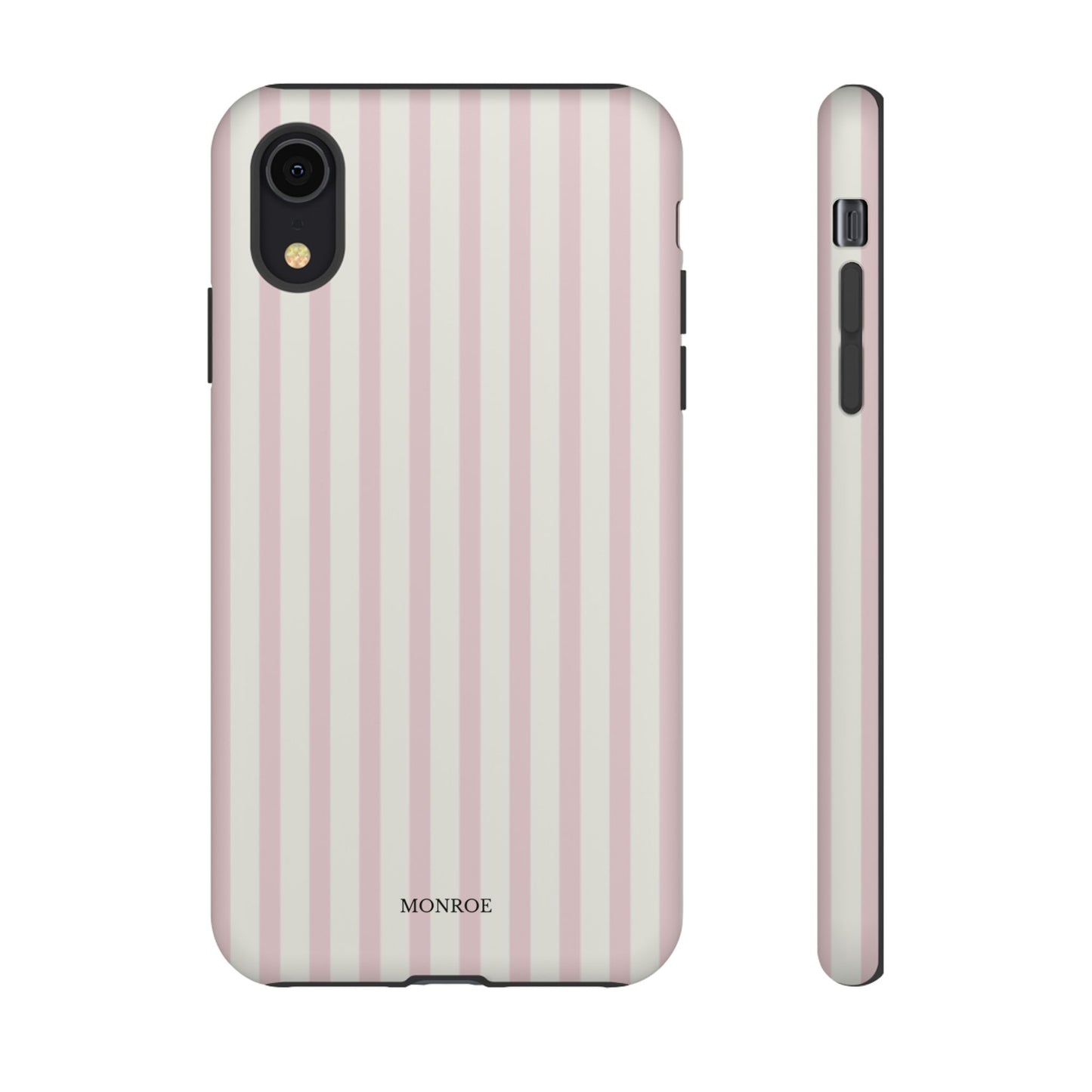 Light Pink Stripe Tough Phone Case